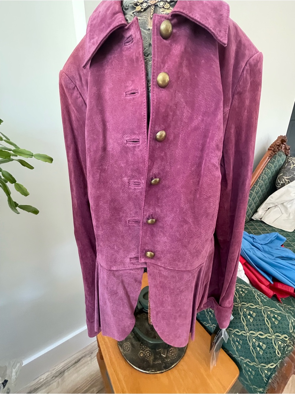 Pink Suede Women's Blazer